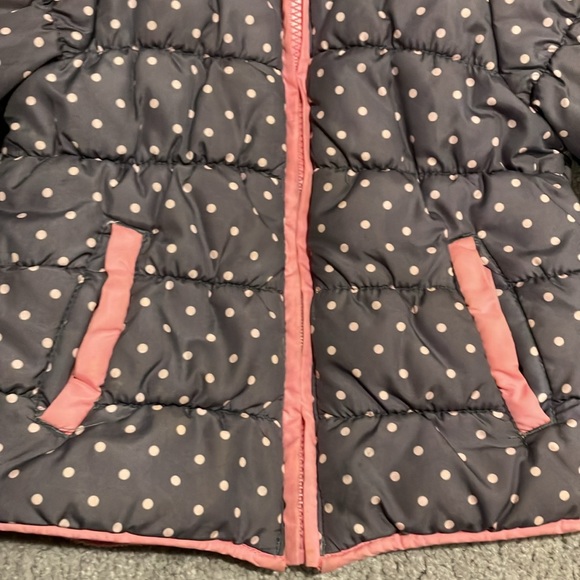 Carter’s Polka Dot Toddler Coat - Picture 2 of 5